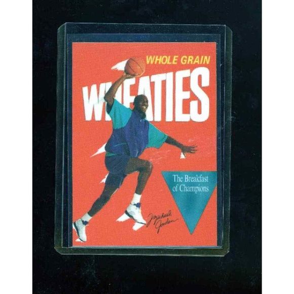 Michael Jordan Wheaties Card Mint Condition - Picture 2 of 4